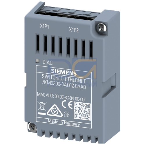 Expansion module Switched Ethernet PROFINET V3, plug-in, for 7KM PAC3200