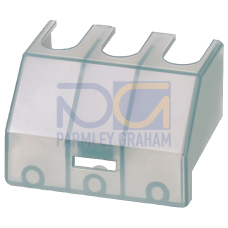 Terminal cover, 3-pole, for 25 A and 32 A, Accessory for main and emergency switching-off switch 3LD