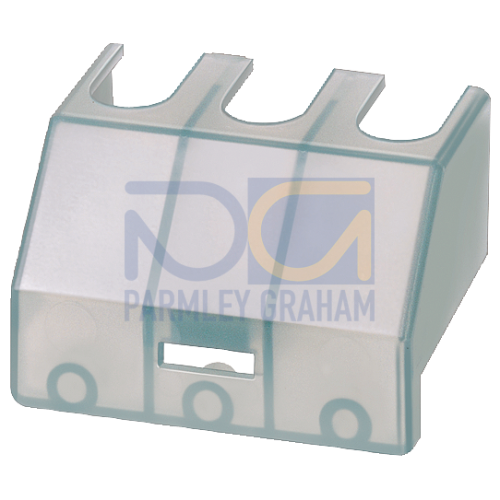 Terminal cover, 3-pole, for 25 A and 32 A, Accessory for main and emergency switching-off switch 3LD