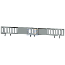 Reach-around protection for busbars, Siemens 8US system, for size NH2, accessory