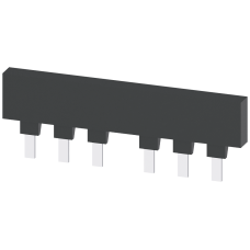 3-phase busbar, for 2x Size NH000, accessory for fuse switch disconnector 3NP1 Contains 5 bars