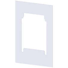 System masking frame 215 x 130 mm, for Size NH000, accessory for fuse switch disconnector 3NP1