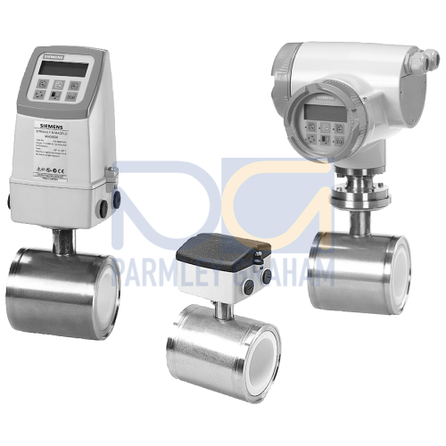 SITRANS FM MAG 1100 Electromagnetic flow sensor, wafer design, diameter DN 2 to DN 100 (1/12" to 4"). Suitable for volume flow measurement of liquids (conductive) , for applications in water & wastew