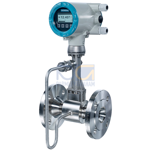 SITRANS FX330 Vortex flowmeter, flanged design, diameter DN 15 to DN 300 (1/2" to 12"). Suitable for volume flow, pressure and temperature measurement of liquids, gases and steam, for applications li