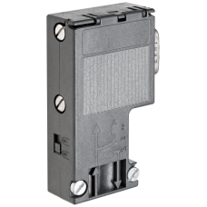 SIMATIC DP PROFIBUS connector RS 485, screw, without PG socket, 90°