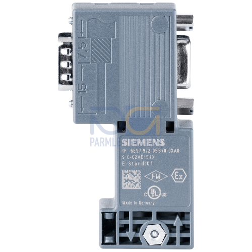 SIPLUS DP PB connector PG socket 90 degree cable outlet -40...+70 &Acirc;°C with conformal coating based o