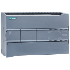 CPU 1217C - 24 VDC PSU, 14 DI (24 VDC), 10 DQ (24 VDC), 2 AI (0-10V), 2 AQ (0-20mA) 250kB, 2 port Switch