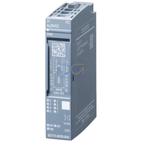 ET200SP 8DI 24VDC High Speed, Packing Unit: 1 Piece, Three Alternative Modes: Di, Oversampling, 4 X Counter, Fits To Bu-Type A0, Color Code CC01