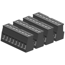 SIMATIC S7-1200, spare part I/O terminal block tin-coated CPU 1211C/1212C on output side (4 units wi