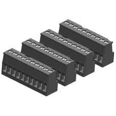 SIMATIC S7-1200, spare part I/O terminal block tin-coated CPU 1217C on input side (4 units with 10 s