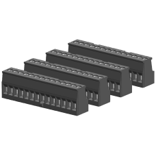 Connector Block, 14 Poles, Tin (4/PK)