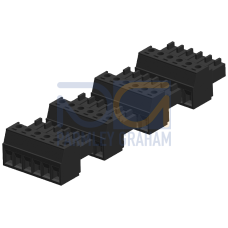 SIMATIC S7-1200, spare part I/O terminal block gold-plated Signal Board (4 units with 6 screws each)