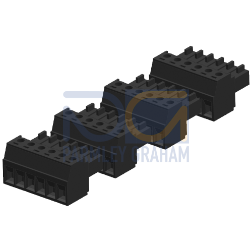 SIMATIC S7-1200, spare part I/O terminal block gold-plated Signal Board (4 units with 6 screws each)