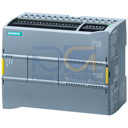 CPU 1215 FC - 24 VDC PSU, 14 DI (24 VDC), 10 Relay DQ, 2 AI (0-10V), 250kB