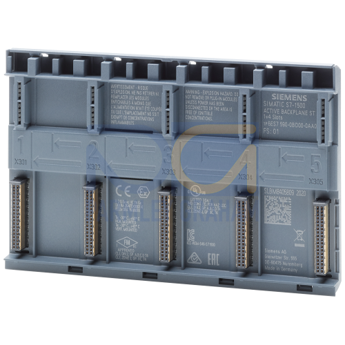 SIMATIC S7-1500 Active Backplane ST 1+4 Slot 4 slots