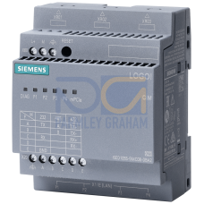 LOGO! CIM Communication Interface Module for LOGO! 8 Modbus RTU interface (RS232/485) 4-port switch; without 4G/LTE/GPS engine; without antennas; web configurator