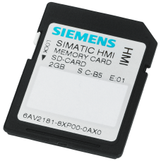 SIMATIC HMI SD memory card 2 GB, indoor TIA Portal V11 or higher