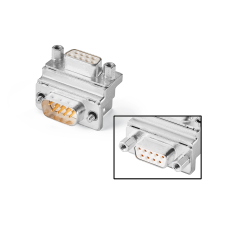 90 degree bracket adapter, 1:1 90 degree bracket adapter, 1:1 can be screwed together with RS485/422