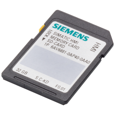 SIMATIC HMI SD memory card 32 GB, indoor TIA Portal V16 or higher