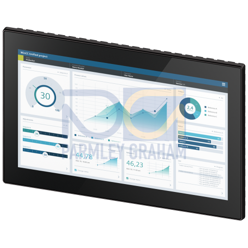 SIMATIC HMI MTP1500, Unified Comfort Panel, neutral, touch operation, 15.6" widescreen TFT display