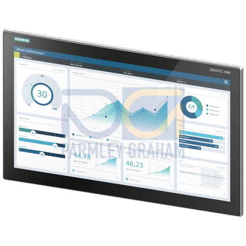 SIMATIC HMI MTP2200, Unified Comfort Panel, touch operation, 21.5" widescreen TFT display