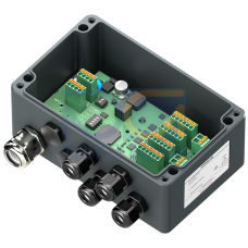 SIWAREX DB digital junction box for enhanced diagnostics, 4 channels die-cast aluminum enclosure for connection of strain gauge load cells/full bridges (1-4mV/V) to SIWAREX weighing electronics type