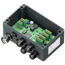 SIWAREX DB digital junction box for enhanced diagnostics, 4 channels die-cast aluminum enclosure for connection of strain gauge load cells/full bridges (1-4mV/V) to SIWAREX weighing electronics type