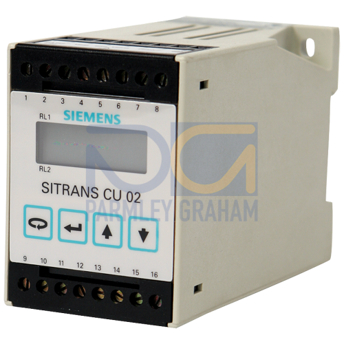 SITRANS CU02 Control unit: set-point alarm controller, for use with AS100 acoustic sensor.